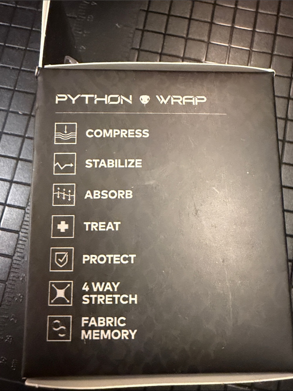 Python Wrap Performance Compression Wrap - Black - Picture 4 of 5